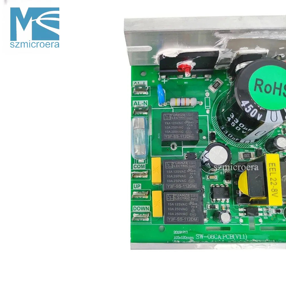 Treadmill Motor Controller, Control Board, Power Supply Board, SW-08CA.PCB, SW-08CA.PCB(V1.1)