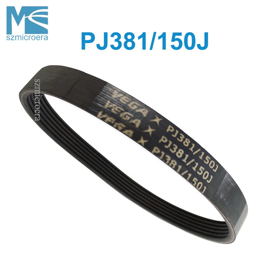 1pc VEGA V-Belt for Treadmill, PJ381 150J, Multi Groove Belt, Rubber Belt, 3, 4, 5, 6, 7, 8, 9, 10Ribs