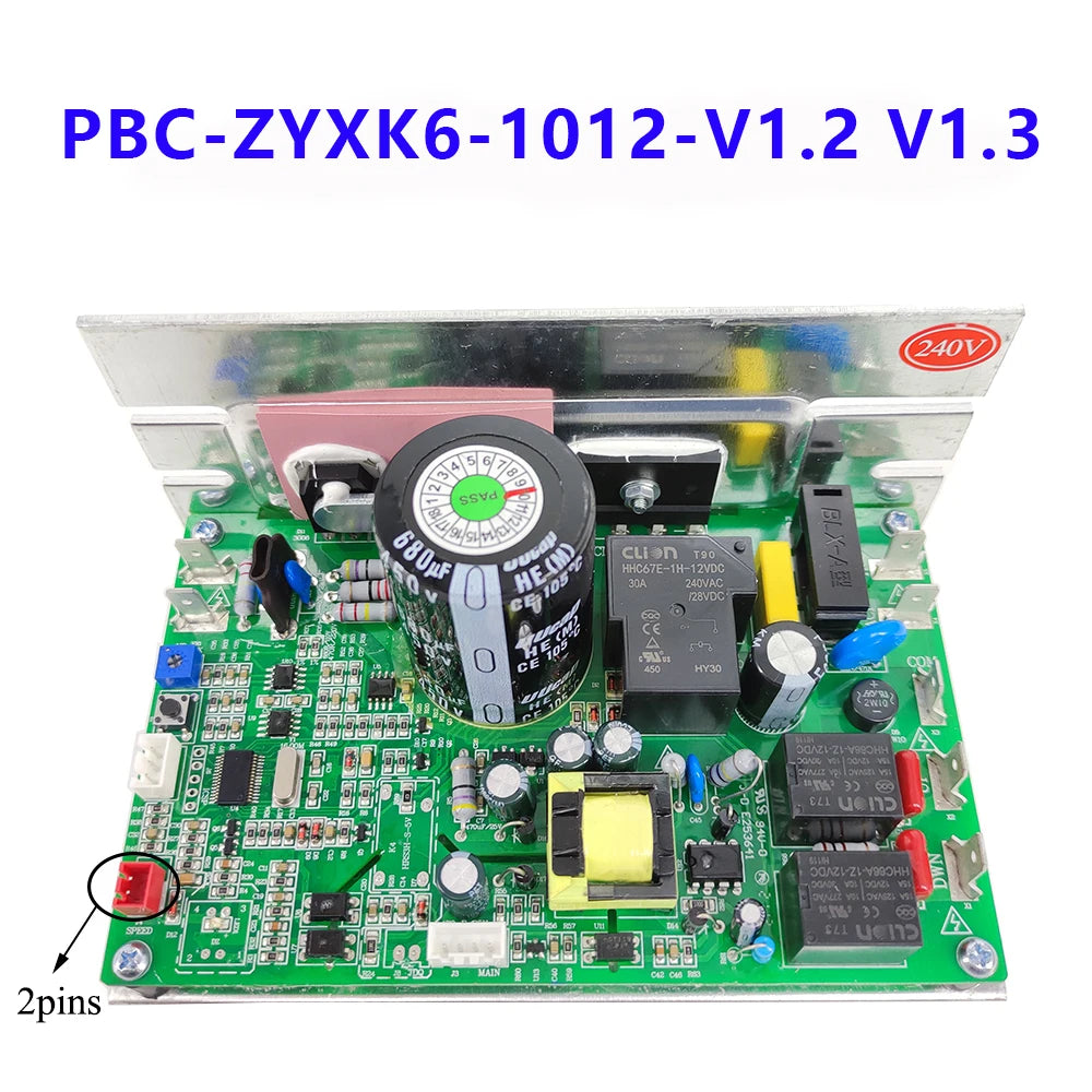 ZYXK6 Treadmill Driver Board Treadmill Lower Control Board Circuit Board PBC-ZYXK6-1012-V1.2