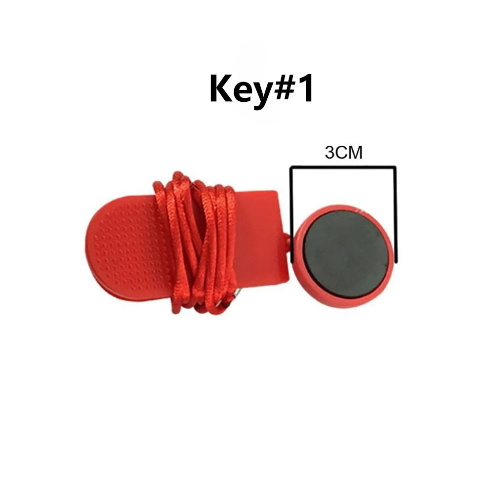 Treadmill Magnetic Security Switch Lock, Fitness Running Machine Safety Key, Universal Accessories