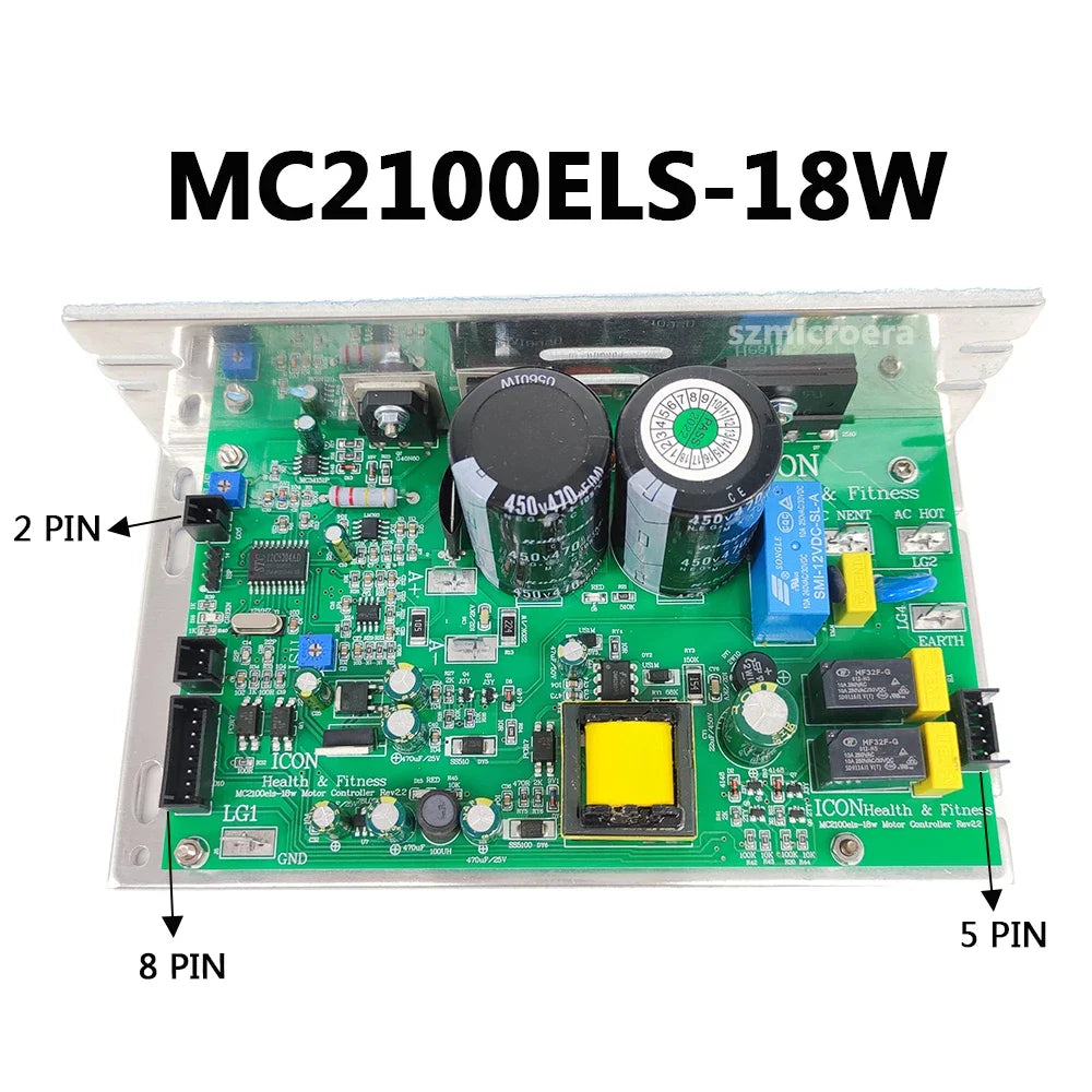 Treadmill Motor Controller Replacement, MC2100ELS-18W, MC2100ELS-50W, Power Supply Board for ICON PROFORM