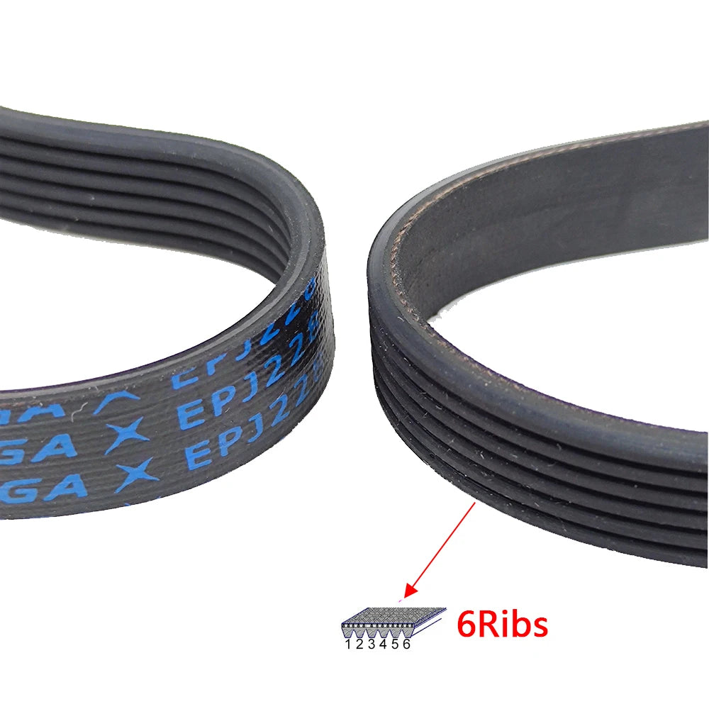 1pcs VEGA Treadmill Belt Drive Belt EPJ228 4/5/6/7Ribs Blue Rubber Multi Groove Belt Multi Wedge Belt