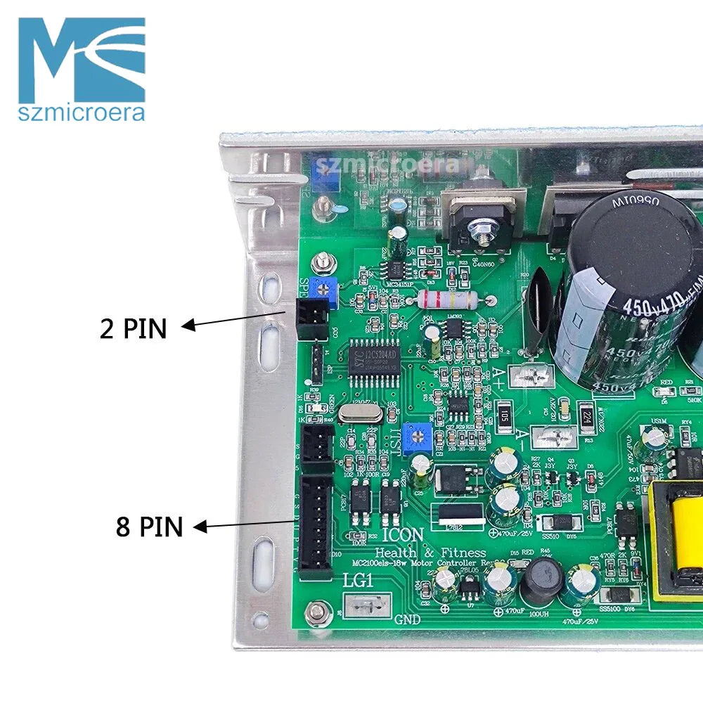 Treadmill Motor Controller Replacement, MC2100ELS-18W, MC2100ELS-50W, Power Supply Board for ICON PROFORM