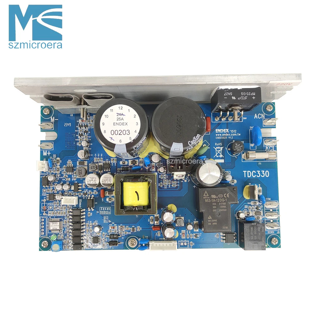 ENDEX525 V1.2, TDC330, Treadmill Motor Controller, Control Board Circuit Board, for LifeSpan Treadmill