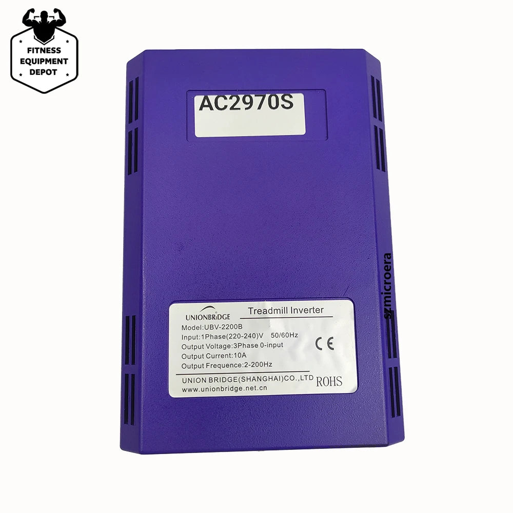 UBV-2200B UBV 2200 Treadmill Inverter For Impulse AC2970S Treadmill Frequency Converter Speed Controller Control Board VFD MCB