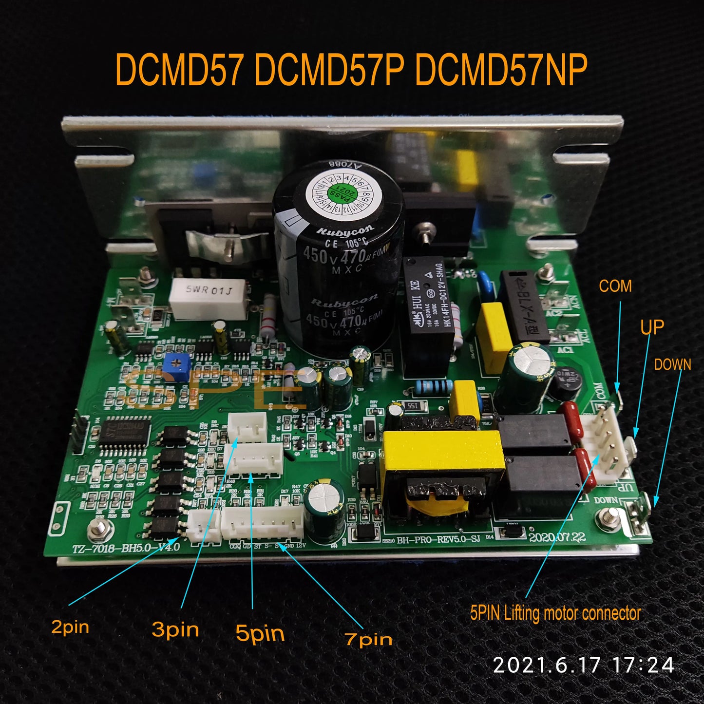 DK15-220-01 DK15-110-01 Treadmill Motor Driver Controller For BH Treadmill General Treadmill Control Board Power Supply Board