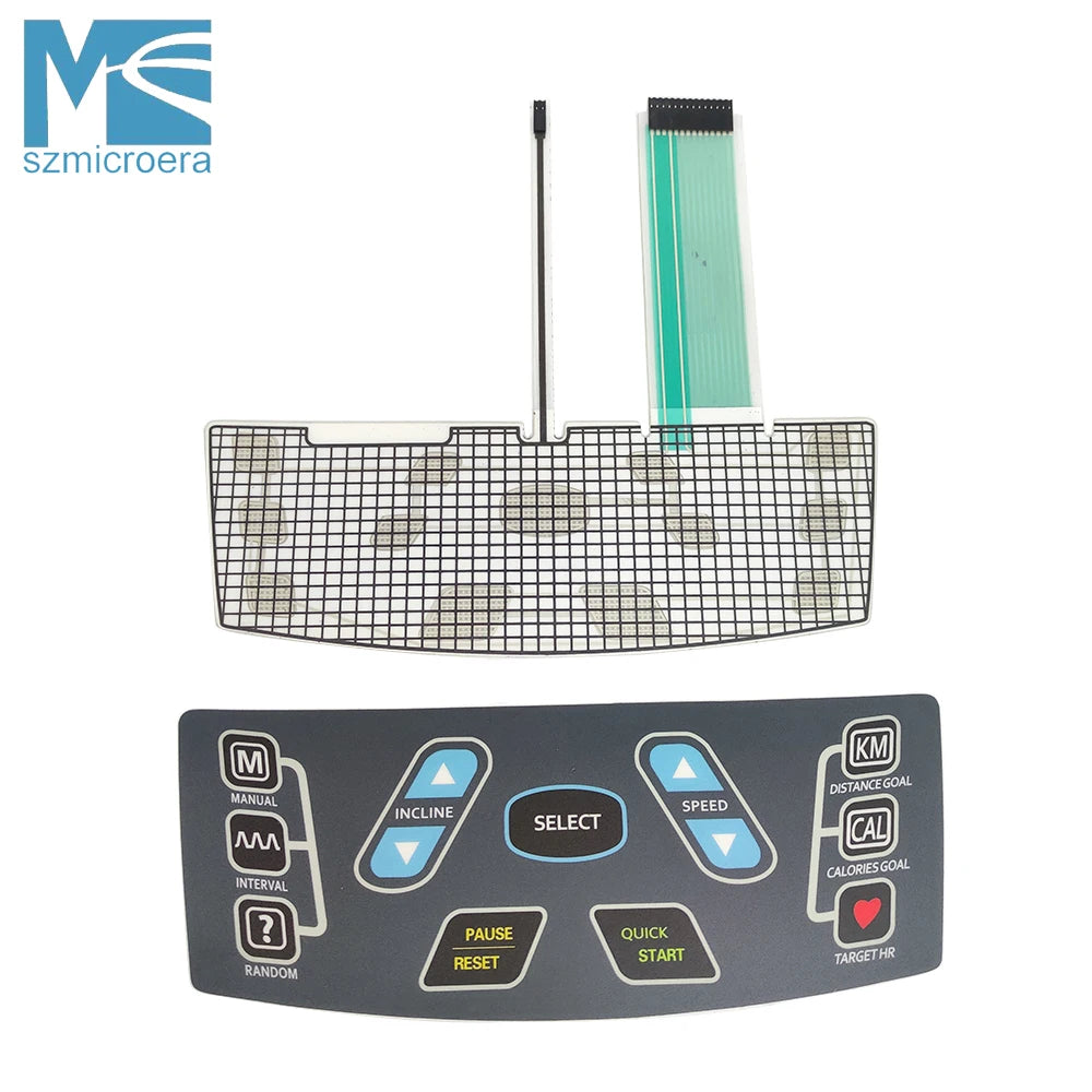 Keypad Button for Johnson T6000 Treadmill, Treadmill Spare Parts, Treadmill Numberpad