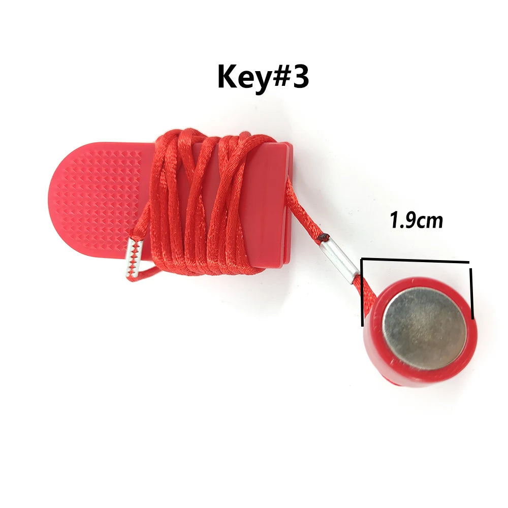 Treadmill Magnetic Security Switch Lock, Fitness Running Machine Safety Key, Universal Accessories