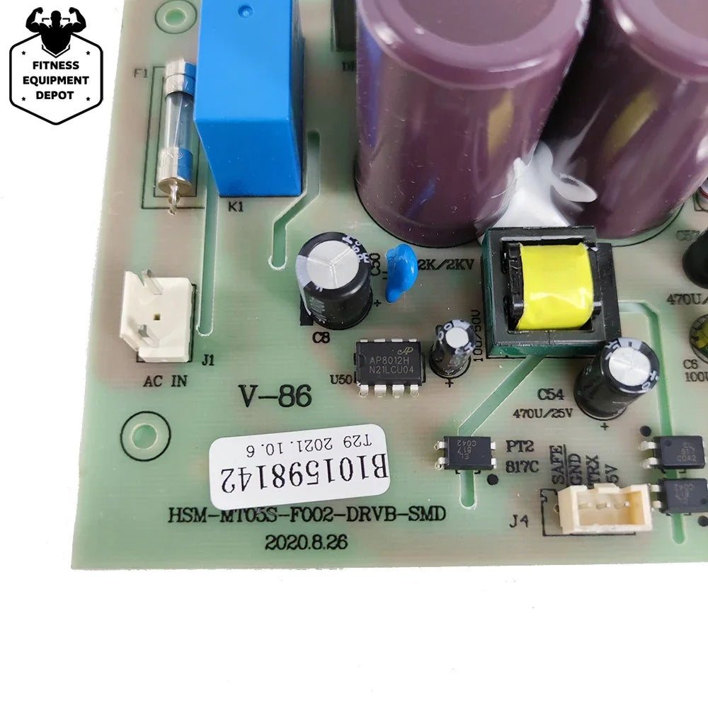 Motor Controller for HSM Treadmill, Driver Board Mainboard, B101598142 T29, HSM-MT05S-F002-DRVB-SMD