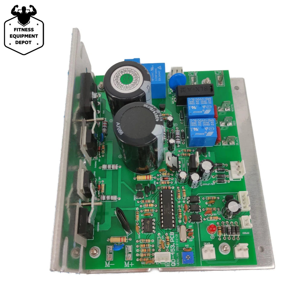 Treadmill Controller QD-453.PCB with 2 capacitances Treadmill Circuit Board Power Supply Board Mainboard
