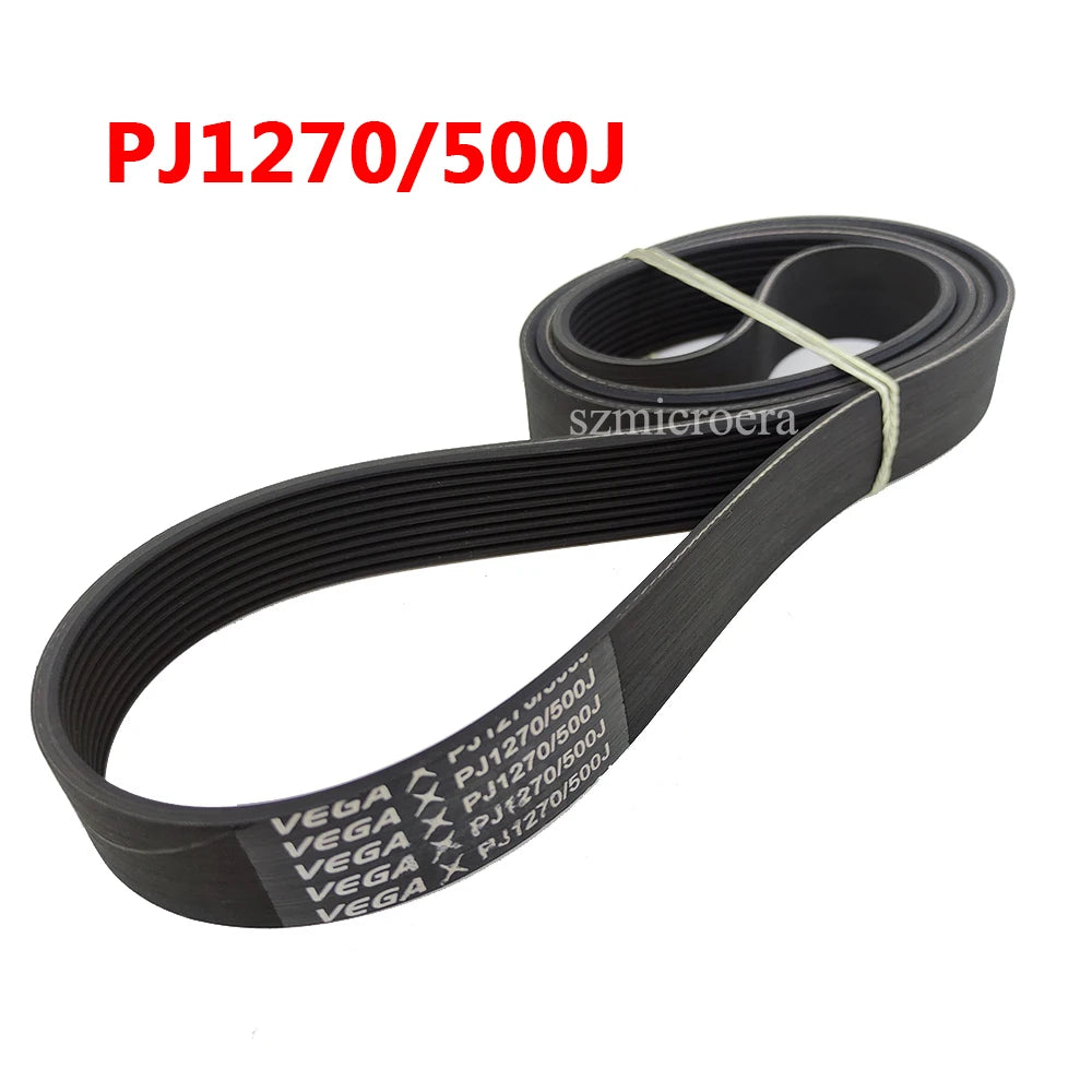 VEGA V-Belt PJ1270 500J 4/5/6/7/8 Ribs Treadmill Motor Belt Rubber Multi Groove Belt Drive Belt