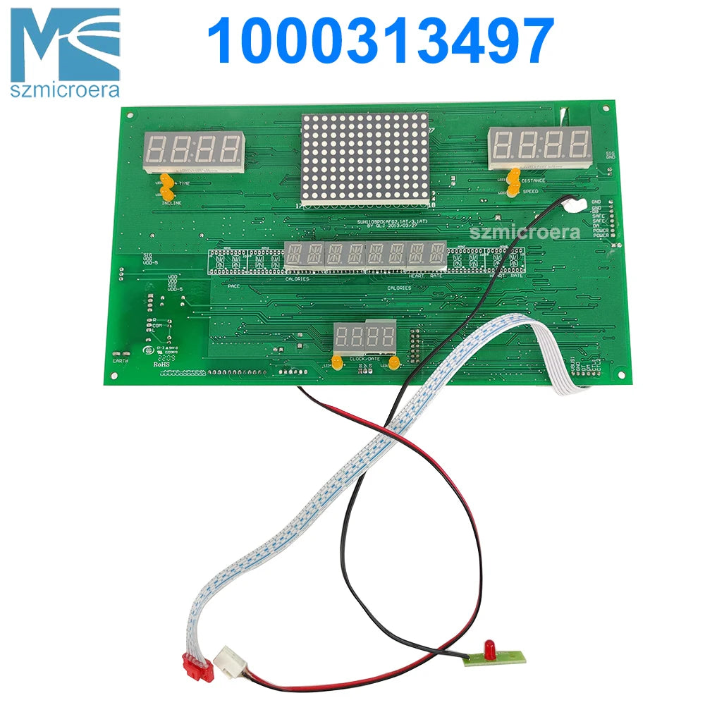 1000313497, Upper Control Board for Horizon Treadmill, Console Display, Circuit Board for Horizon T3000, Control Panel