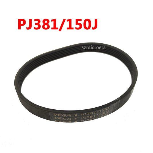 VEGA V-Belt PJ381 150J 3/4/5/6/7/8/9/10Ribs Treadmill Motor Belt Rubber Multi Groove Belt Drive Belt