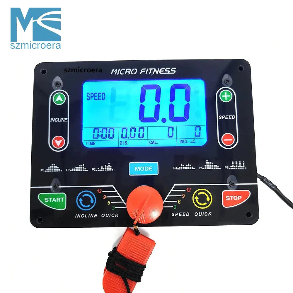 Universal Treadmill Circuit board, Console display, Treadmill  control board controller, General Use, 1HP-2HP/4.0HP motor