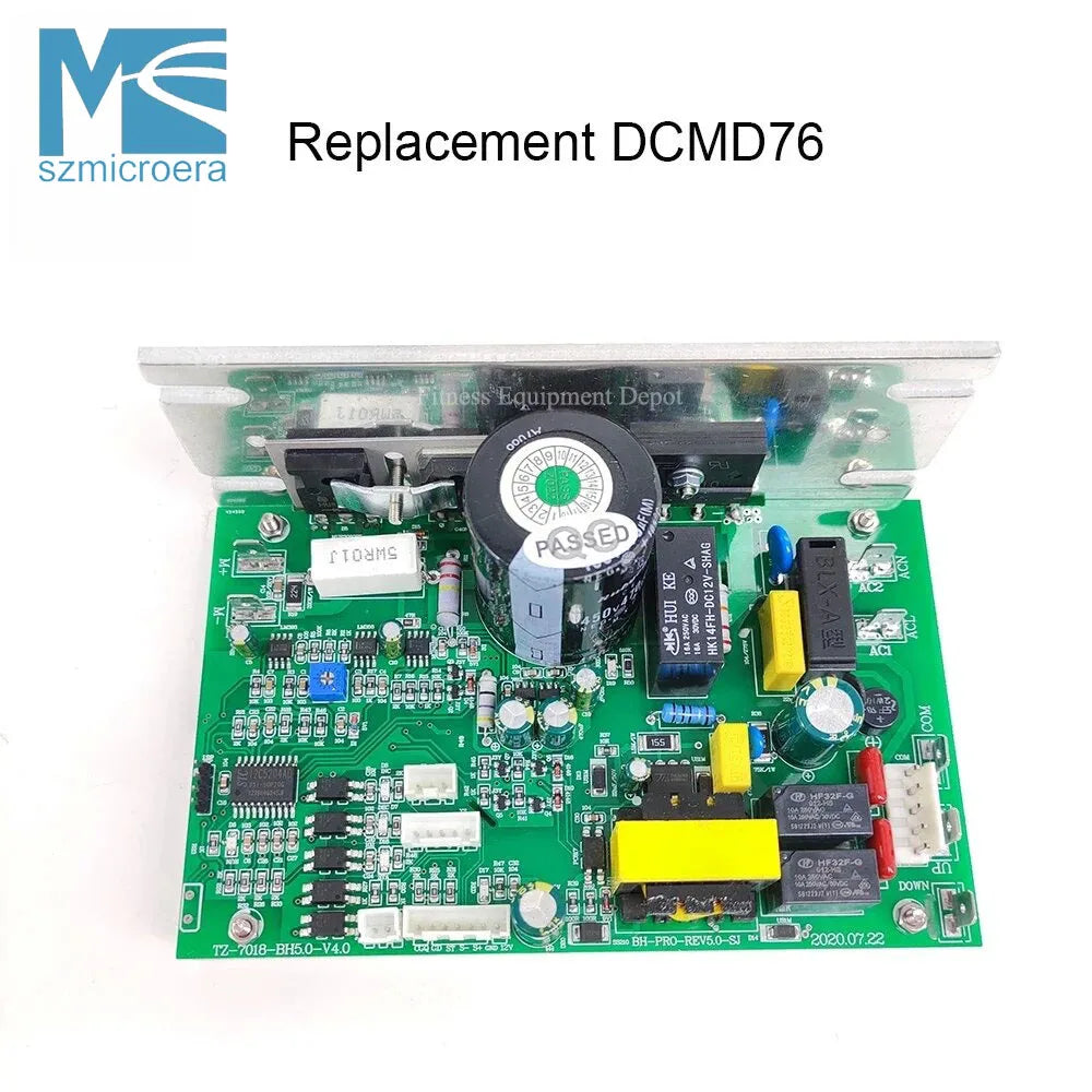 DCMD76 Treadmill Motor Controller LCB, Compatible with Endex DCMD76 Control Board for DK City Treadmill
