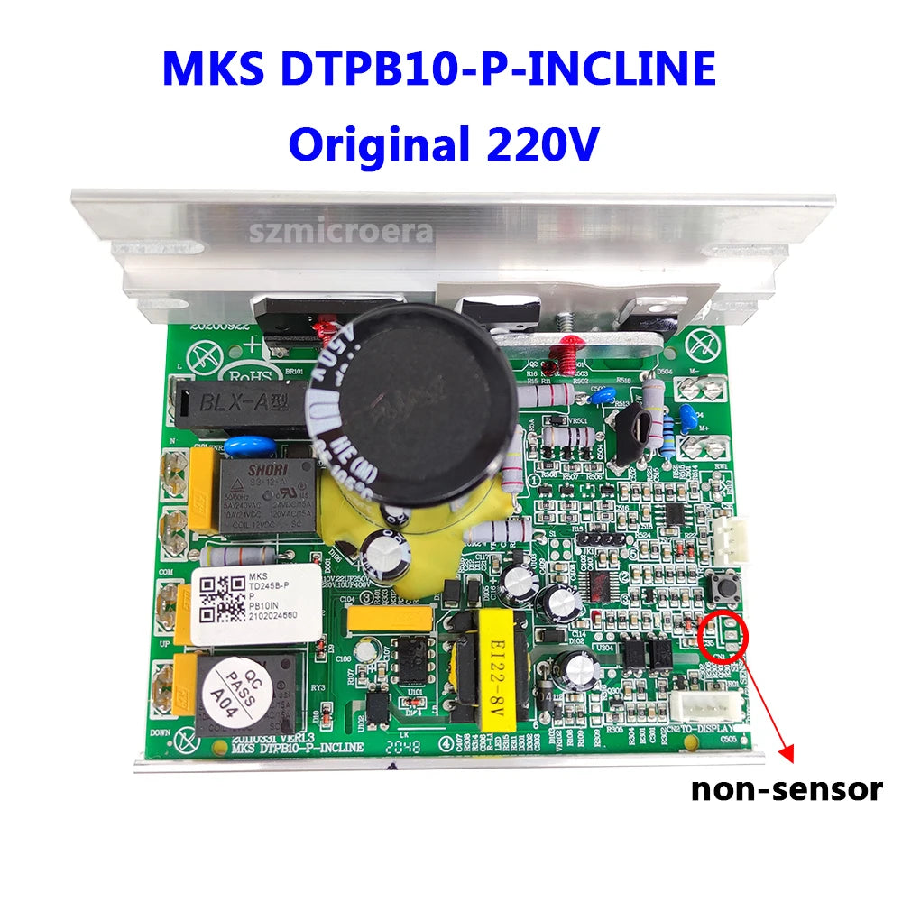 Original Treadmill Motor Driver For BH G7415 MKS DTPB10-P-INCLINE Treadmill Motherboards Circuit Board