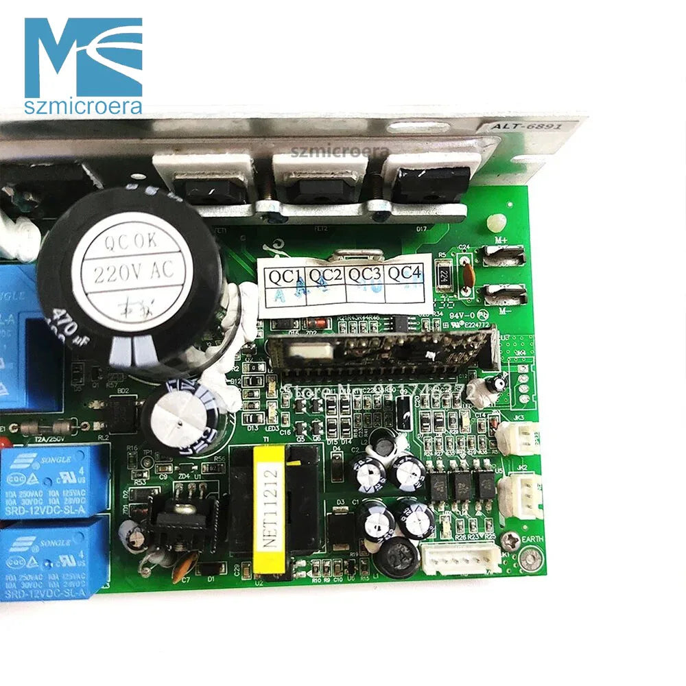 ALT-6891, ALT-6890, Motor Controller for Treadmill, Control Board, Power Supply Board, Driver Board, for YIJIAN 8008ES SHUA