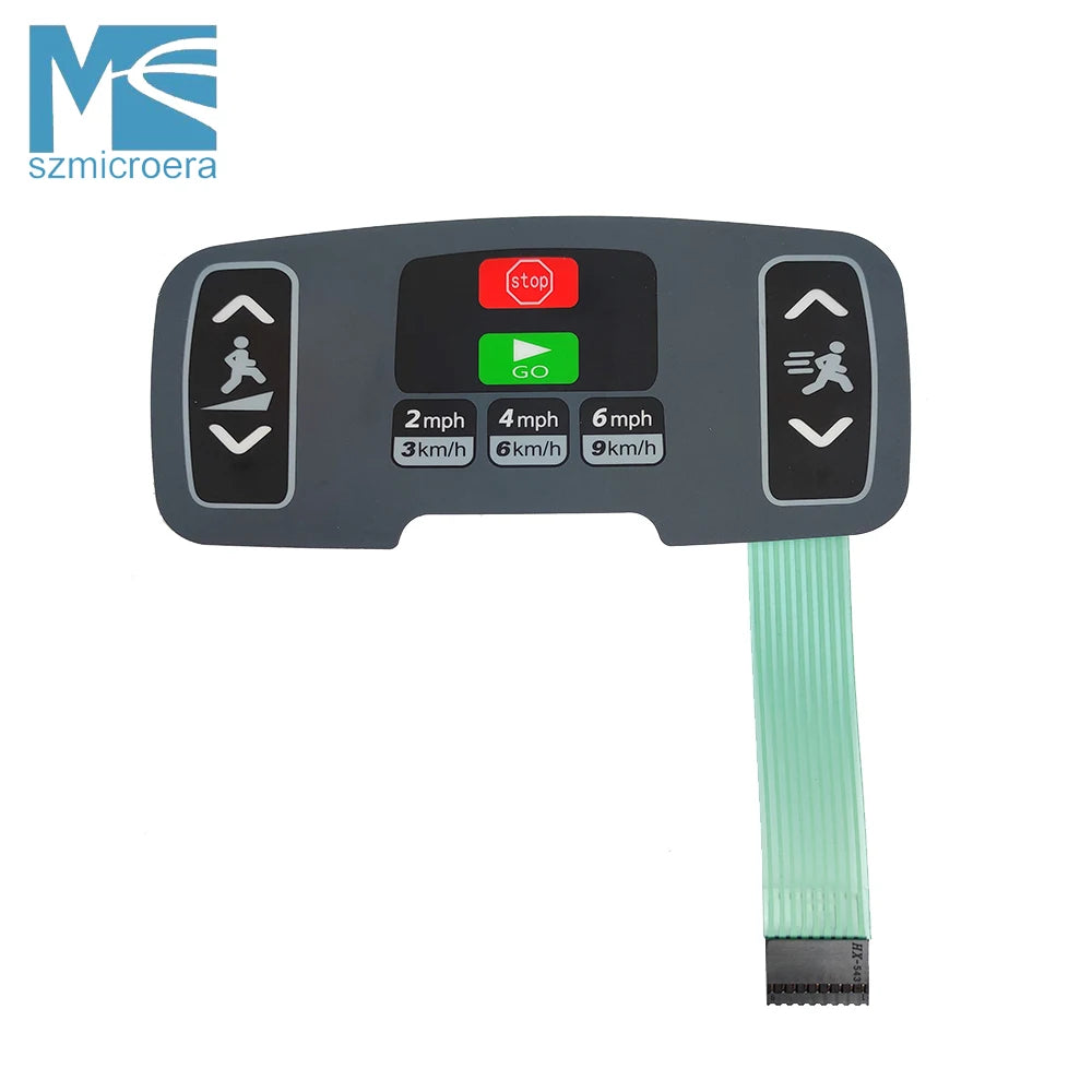 Treadmill keyboard for Life fitness 95TE A95T S3, Quick Start Stop Button, Console panel Membrane switch, Treadmill button Parts