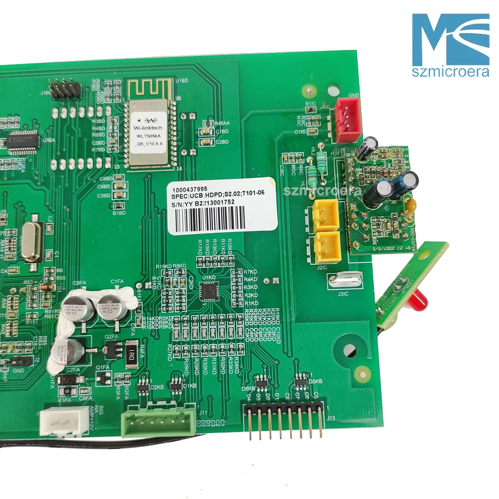 1000437995, Upper Control Board, Console Display Circuit Board for Horizon T101 7.0AT Treadmill, Control Panel