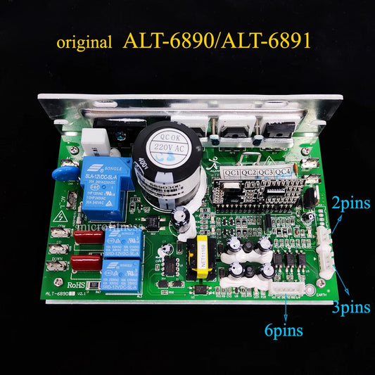 Control Board ALT-6890 ALT-6891 for YIJIAN 8008ES SHUA Treadmill Motor Controller Power Supply Board Mainboard