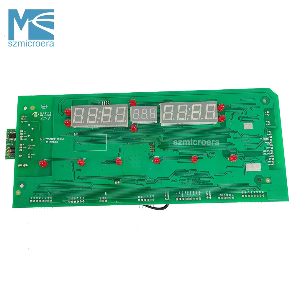 1000437995, Upper Control Board, Console Display Circuit Board for Horizon T101 7.0AT Treadmill, Control Panel