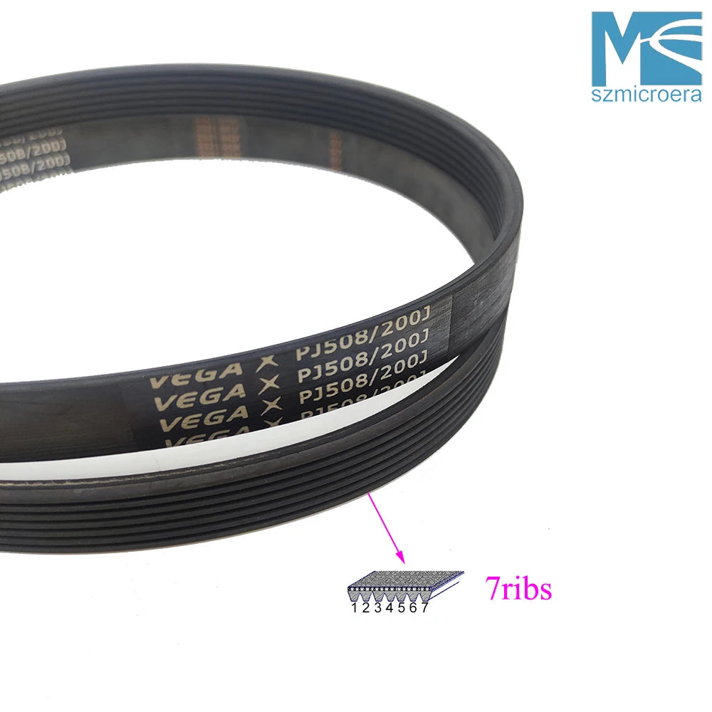 2Pcs/Lot VEGA-V-Belt for Treadmill, Motor Drive Belt, Rubber Conveyor Belt, PJ508 200J