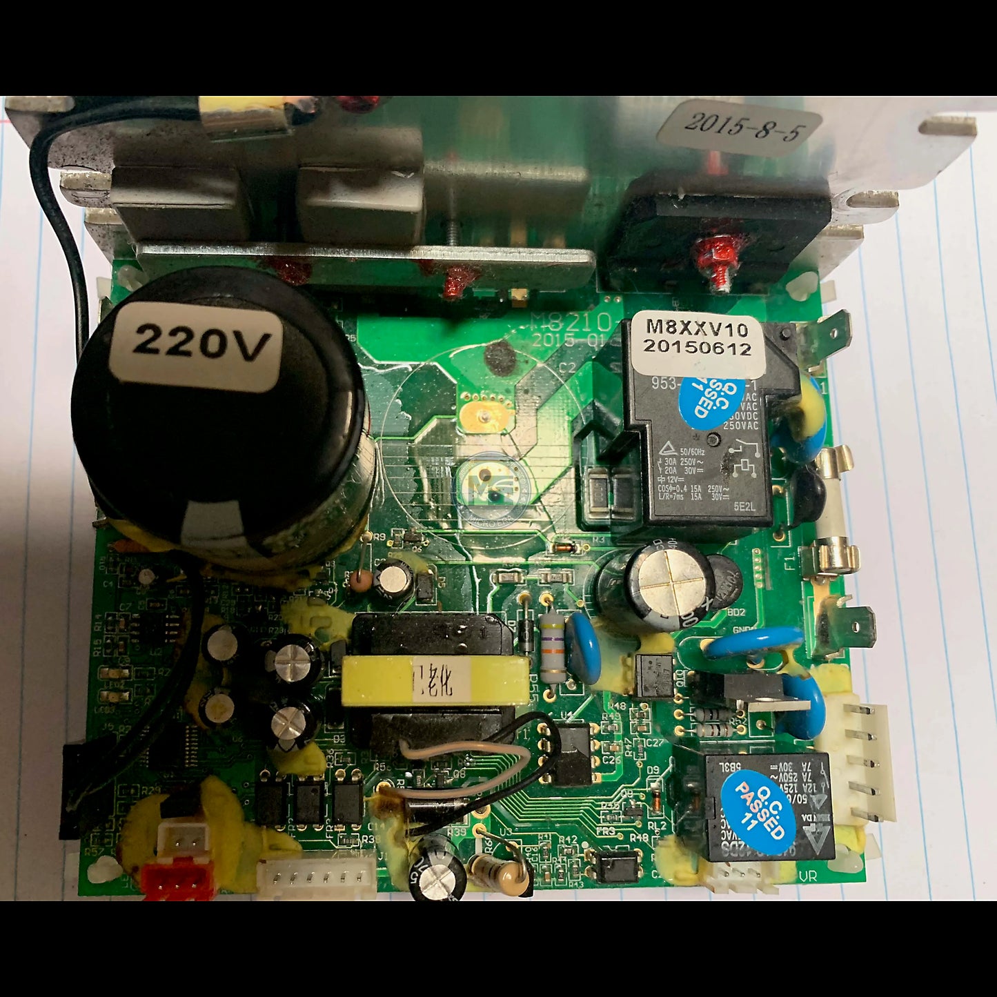 New Treadmill Motor Control Board M8210-A01  M8XXV10 M8XXV12 Treadmill Controller Circuit Board
