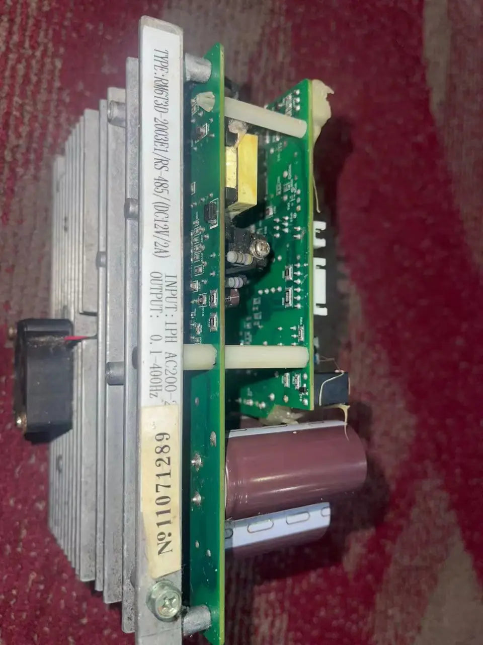 2pcs RM6T3D-2003E1/RS-485/(DC12V/2A) Omar Treadmill X-RUNNER X-TRACK Motor Controller