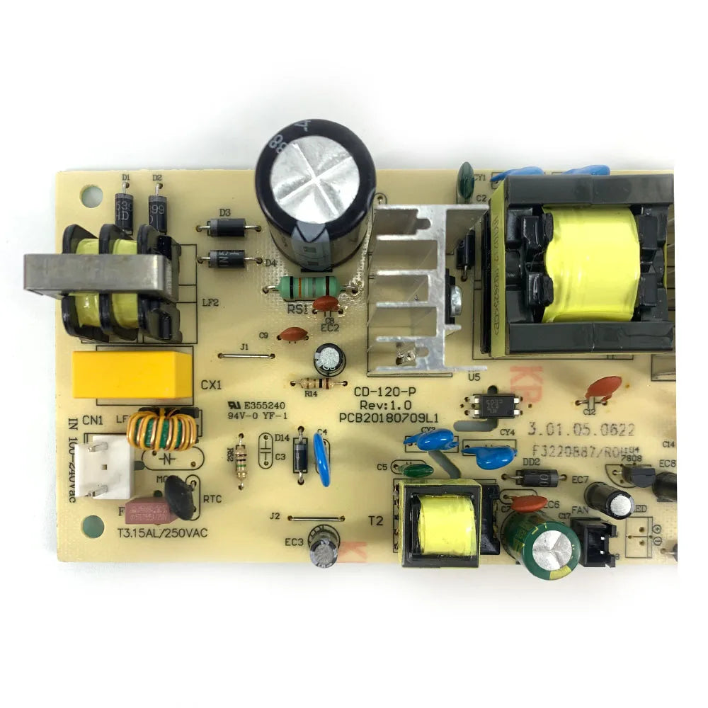 CD-120-P REV-1.0-PCB20180709L1 Red Wine Cooler Cooling Fan Refrigeration Control Board