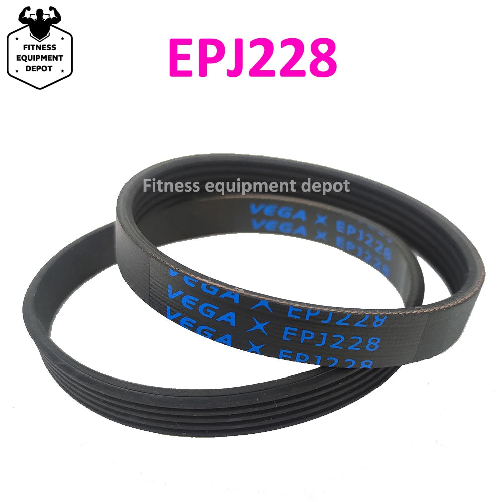 VEGA Treadmill Belt EPJ228 5Ribs 6Ribs Rubber Drive Belt Multi Wedge Belt Multi Groove Belt