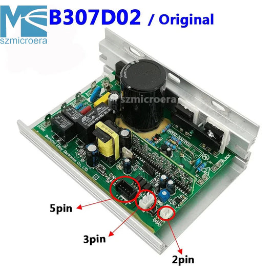 Original Treadmill Motor Controller for DYACO, B307D02 Speed Controller, Lower Control Board, Mainboard