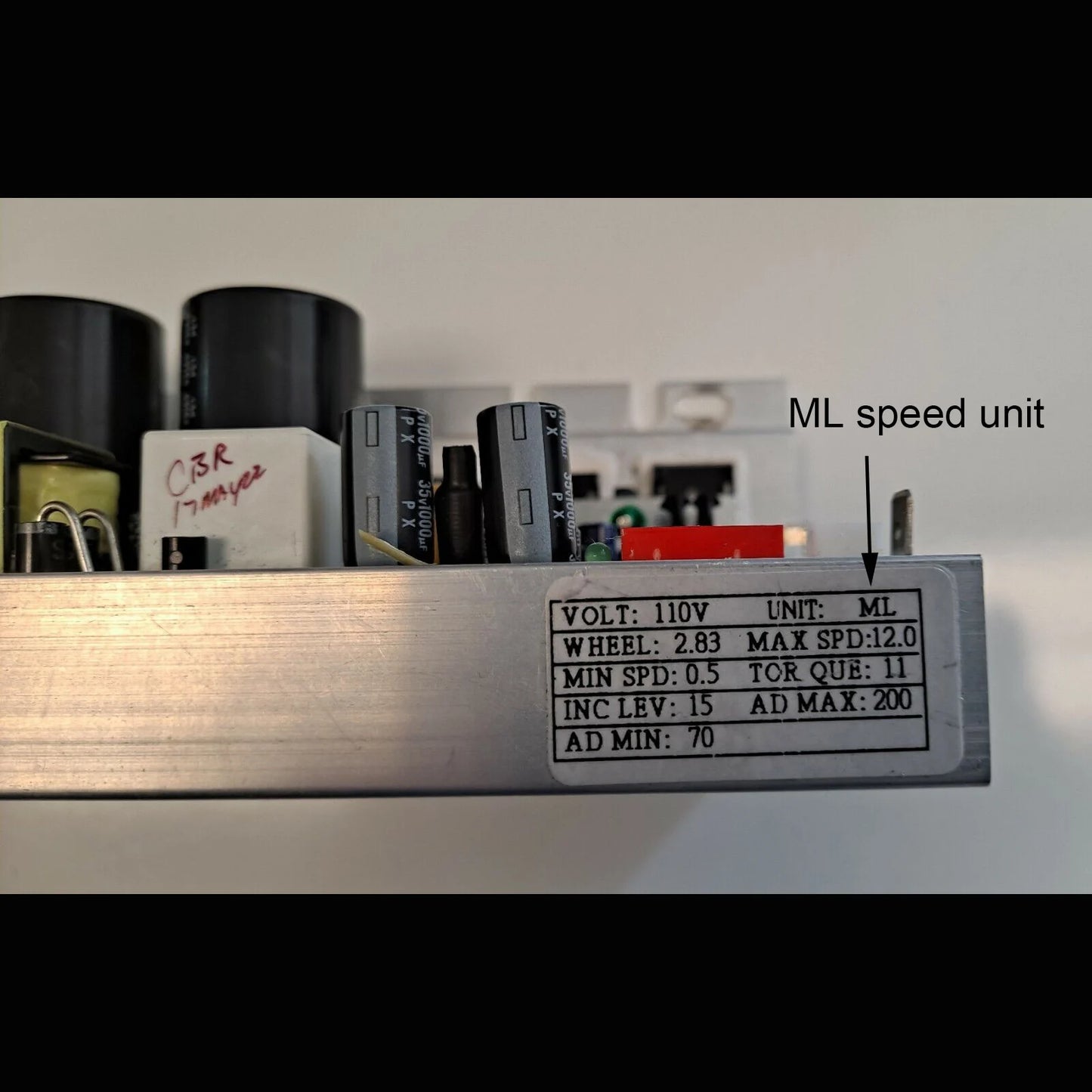 AE0016C Treadmill Motor Controller 2Capacitors Version SOLE Spirit Treadmill Motor Driver Board Power Supply Board AE0011-V1.1