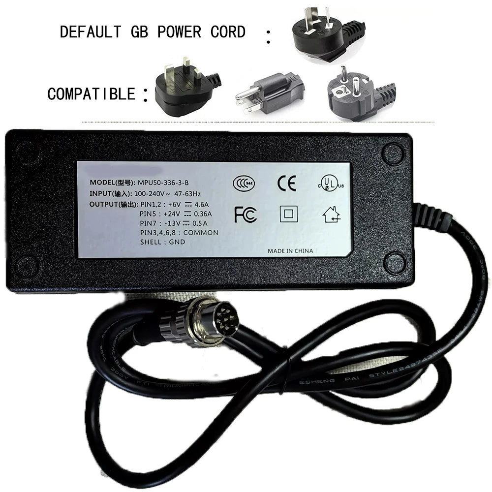 Power Adapter for MPS MPU50-336-3 8-Pin Plugs
