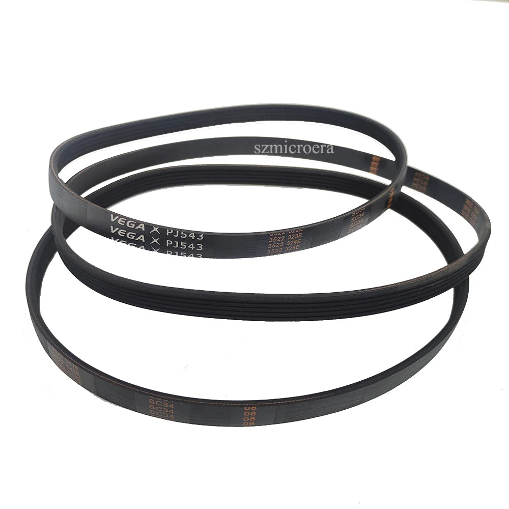 1/2pcs VEGA Treadmill Belt PJ543 5Ribs Treadmill Conveyor Belt Rubber Belt Motor Belt Drive Belt Multi Groove Belt