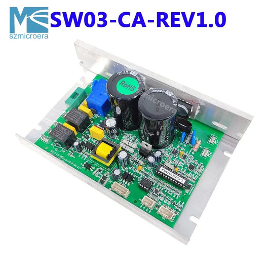 Treadmill motor controller, circuit board, lower Control Board, SW03-CA-REV1.0, SW-DCSPC-REV1.0