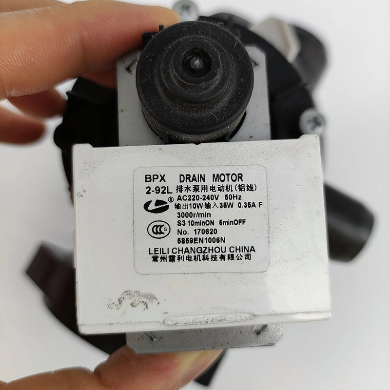 Original drain pump motor 5859EN1006C BPX2-112 for LG drum washing machine