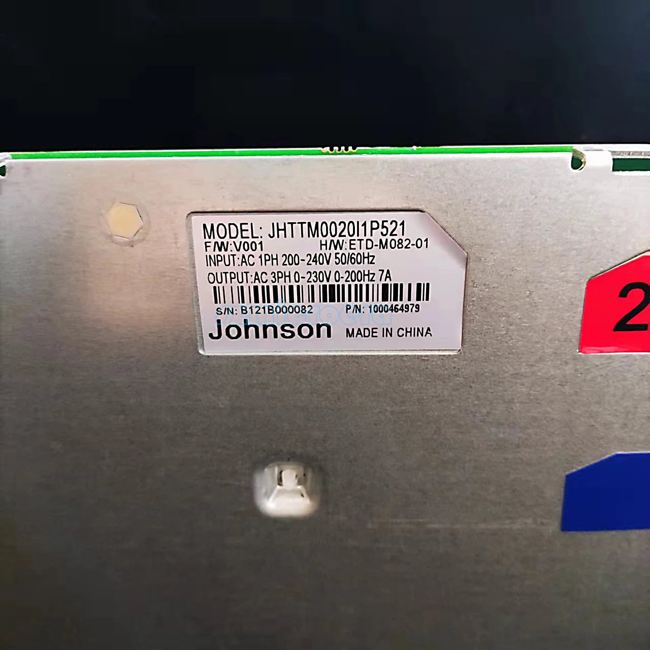 Treadmill Motor controller JHTTM0020I1P521 1000464979 For Johnson VISION T600 Matrix T600
