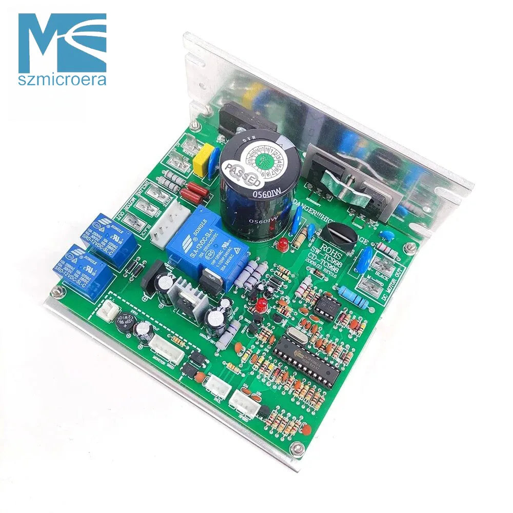 SW-TC998, CD-TC998, motor controller for treadmill, circuit board, control board, motherboard with incline