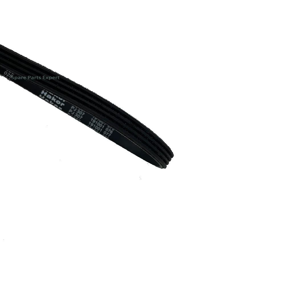 50Pcs PJ307 4ribs 4PJ307 Rubber Drive Belt Mini Conveyor Belt