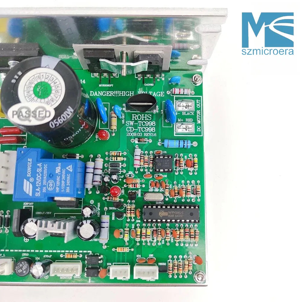 SW-TC998 Treadmill Motor Controller CD-TC998 for Reebok Treadmill Circuit Board Control Board Motherboard With Incline