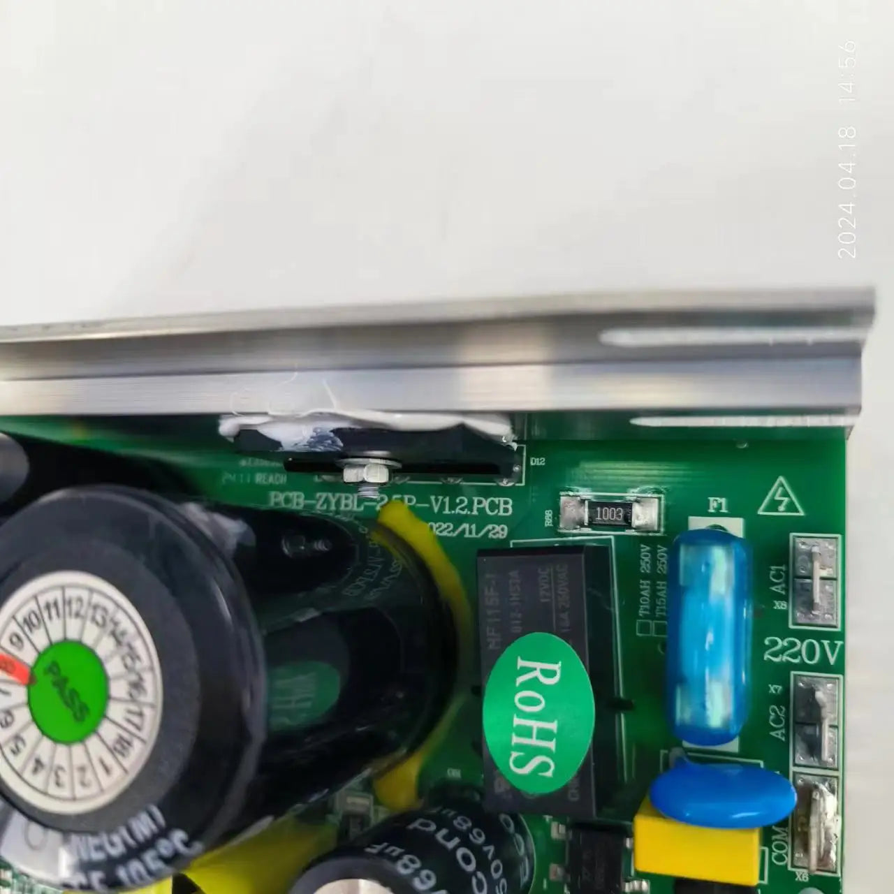 Treadmill Controller for Reebok Treadmill Motherboard  TB152A-630-038 PCB-ZYBL-2.5P-V1.2.PCB BIP60030G-A