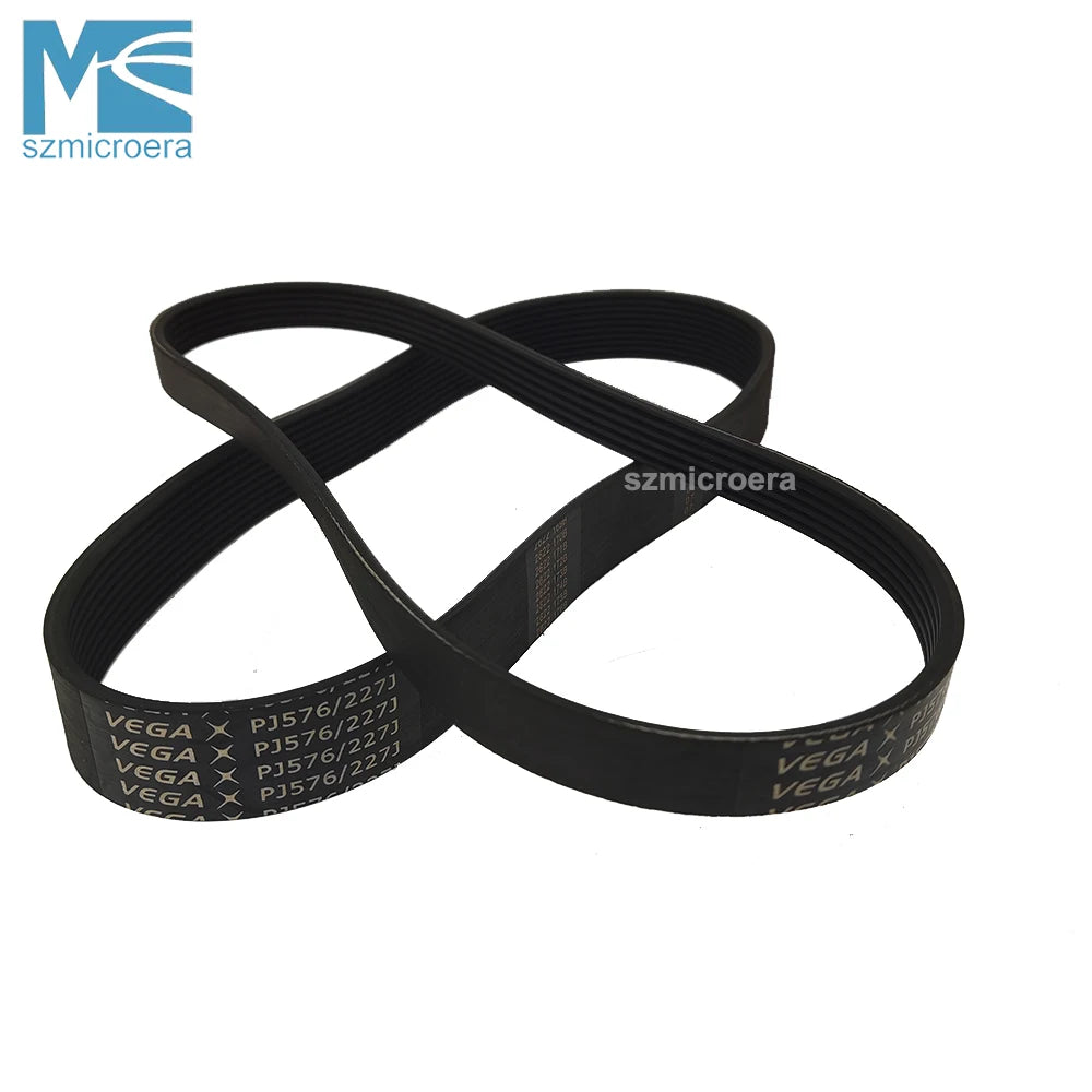 PJ576 227J, VEGA-V-Belt for Treadmill Motor Belt, Rubber Drive Belt for Planer, Treadmill, 5, 6, 7, 8, 9, 10 Ribs