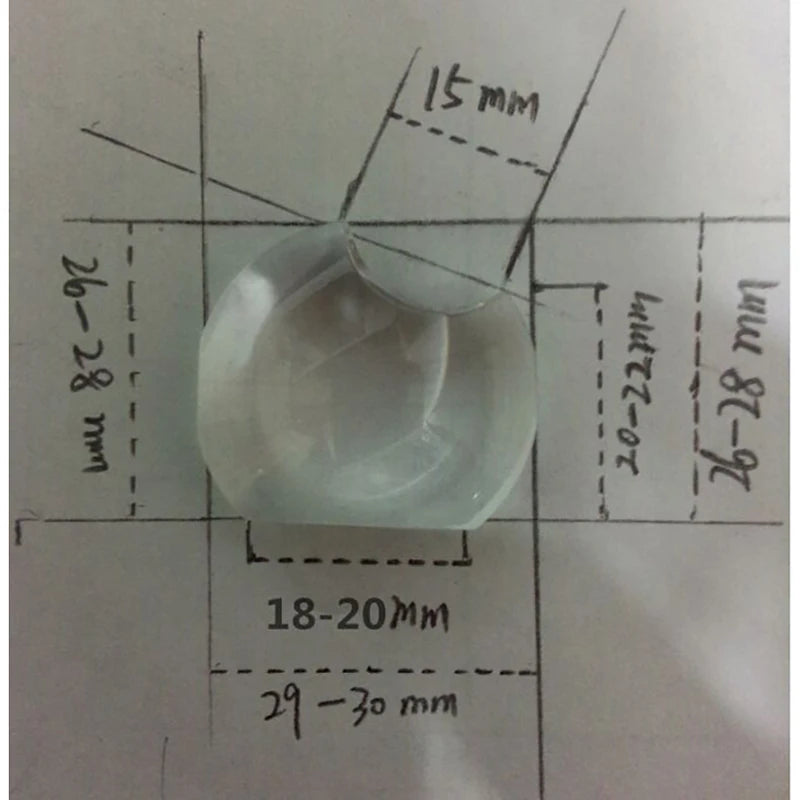 new for Vivitek D517 D820MS D825ES D830MX projector lens plastic glass optical lens convex mirror