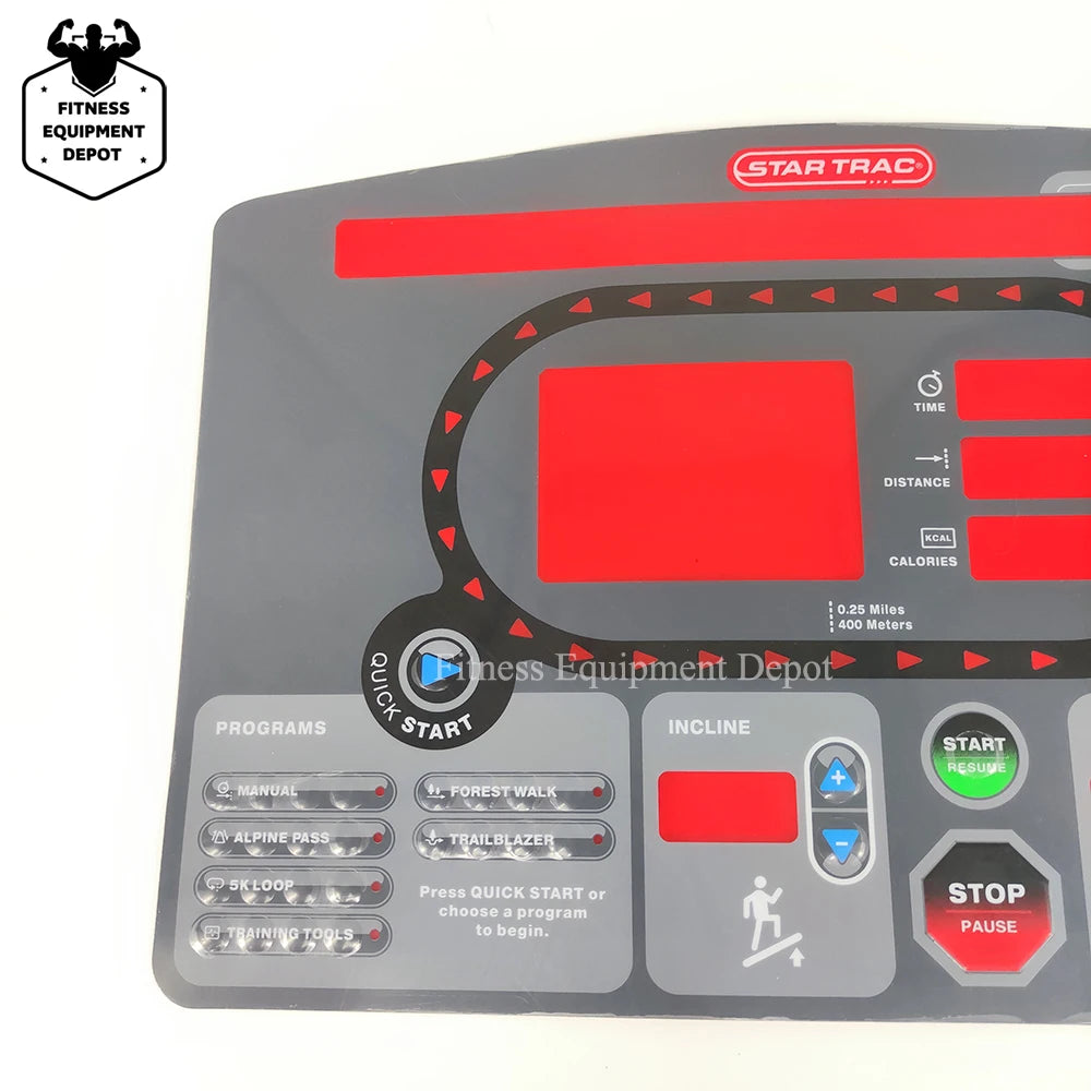 Treadmill Button Panel Keypad STAR TRAC 7532 7632 7600 Control Panel Membrane Switch for STAR T-RAC