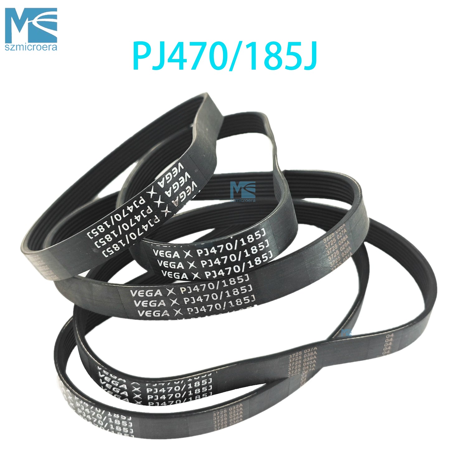VEGA V-Belt PJ470 185J 7 Ribs Treadmill Motor Belt Rubber 50PCS
