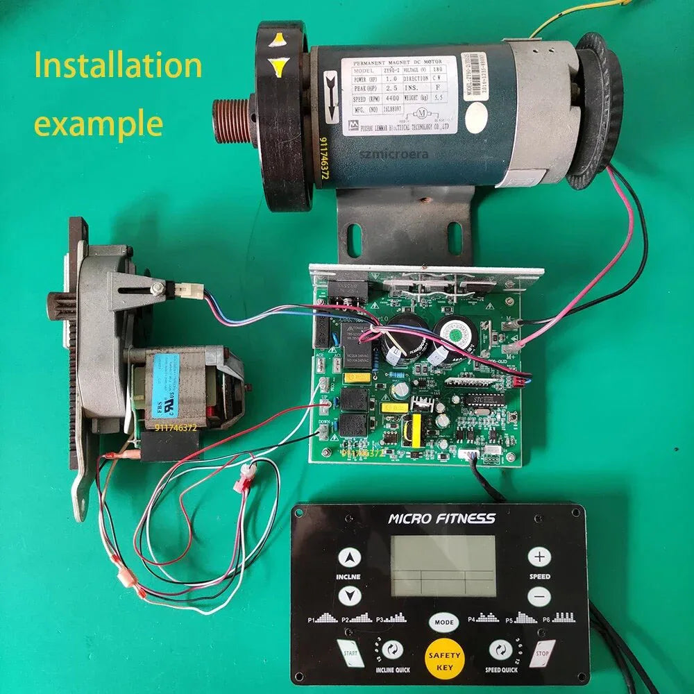 Universal Treadmill Motor Control Board Controller Kit for Icon NordicTrack, General USE, for 1HP-4.0HP DC Motor