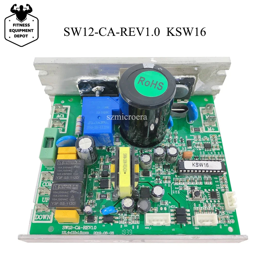 SW12-CA-REV1.0 KSW26, KSW16, Original Treadmill Motor Controller, compatible with SW01-CA-REV1.0, SW02-CA-REV1.0