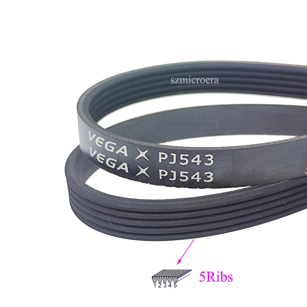 1/2pcs VEGA Treadmill Belt PJ543 5Ribs Treadmill Conveyor Belt Rubber Belt Motor Belt Drive Belt Multi Groove Belt