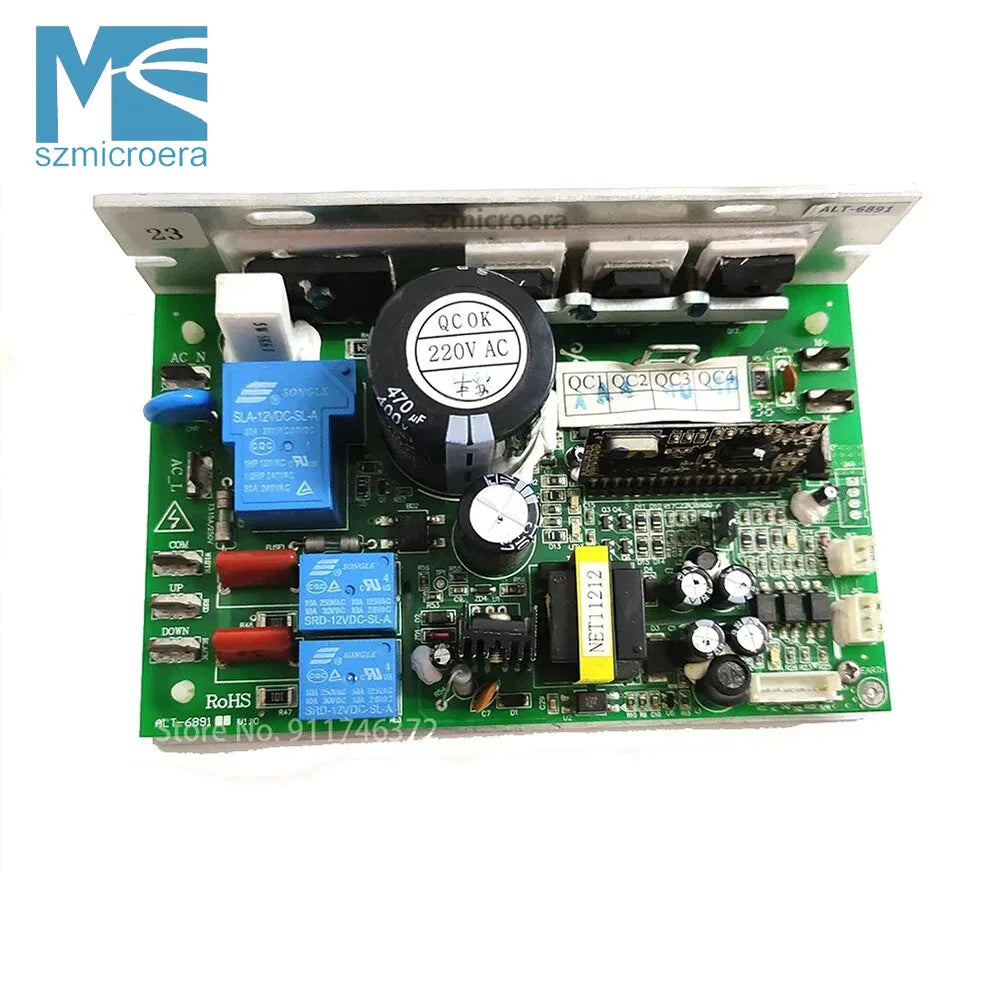 ALT-6891, ALT-6890, Motor Controller for Treadmill, Control Board, Power Supply Board, Driver Board, for YIJIAN 8008ES SHUA