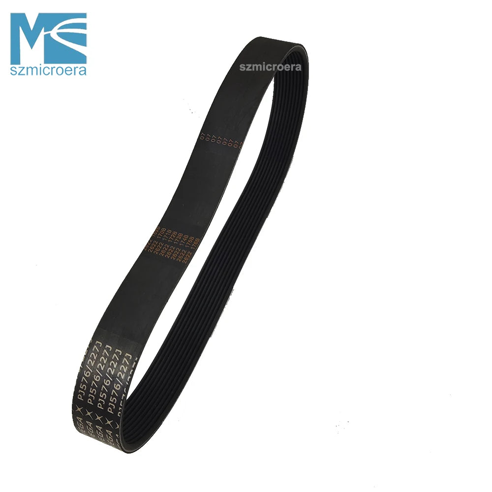 PJ576 227J, VEGA-V-Belt for Treadmill Motor Belt, Rubber Drive Belt for Planer, Treadmill, 5, 6, 7, 8, 9, 10 Ribs